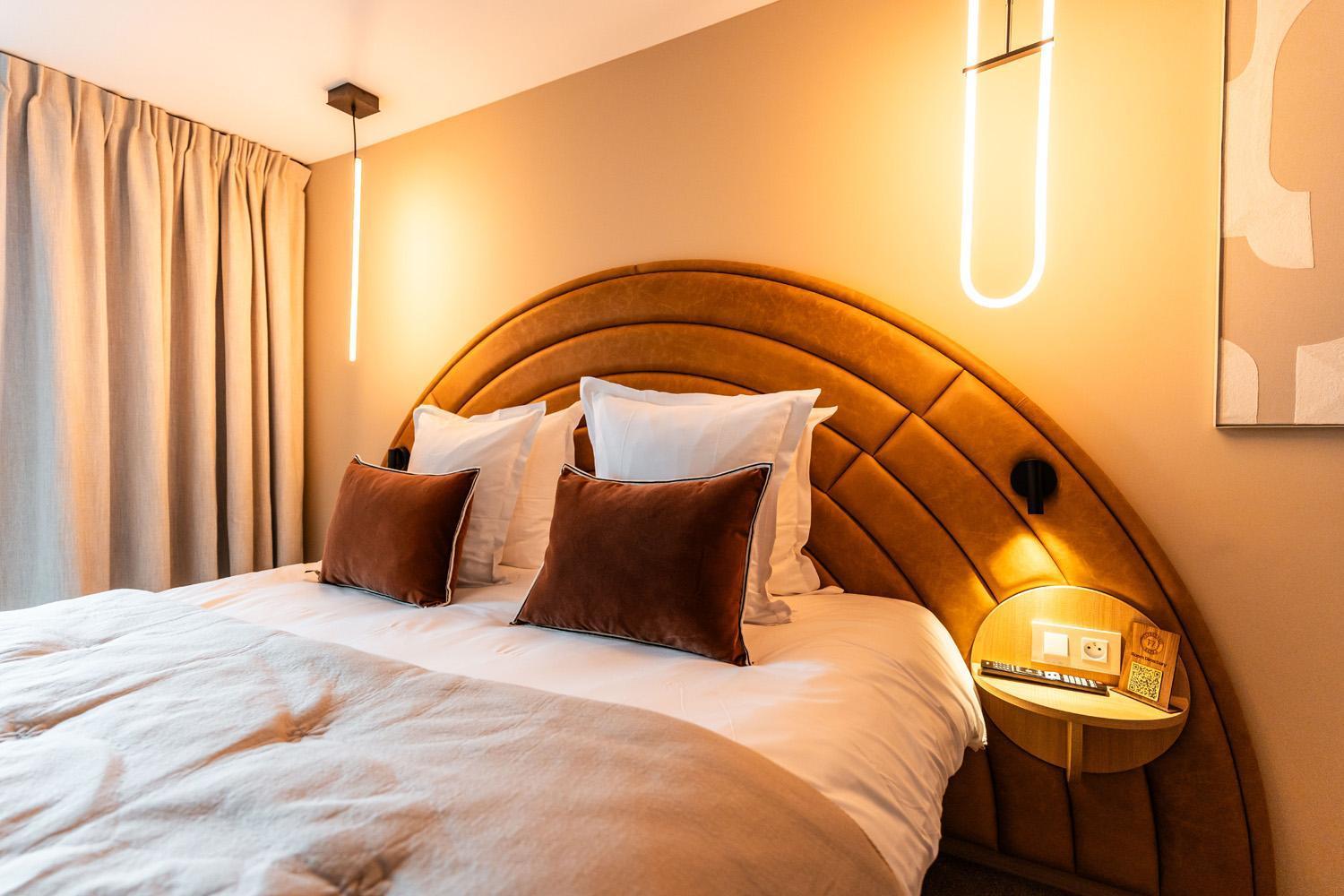 Hotel Fahrenheit Seven Courchevel Zimmer foto